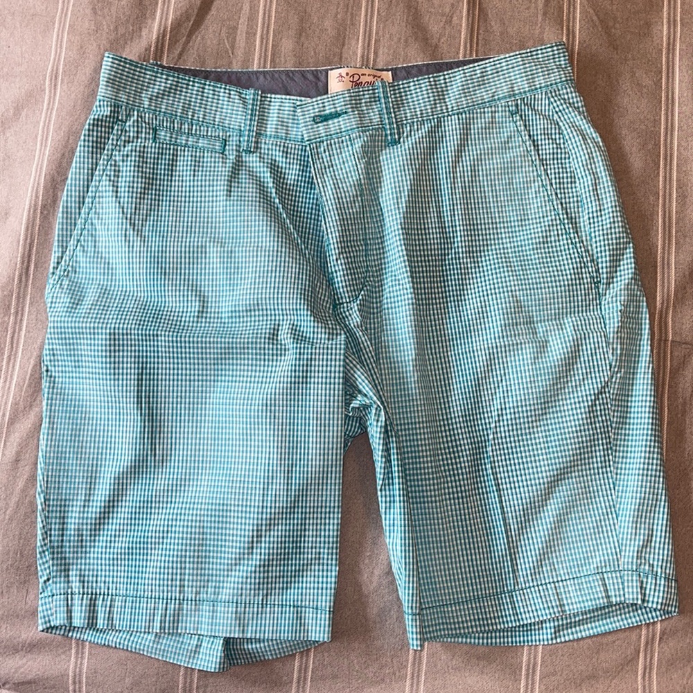 Penguin Mens Shorts Size 32 Blue. Never worn.